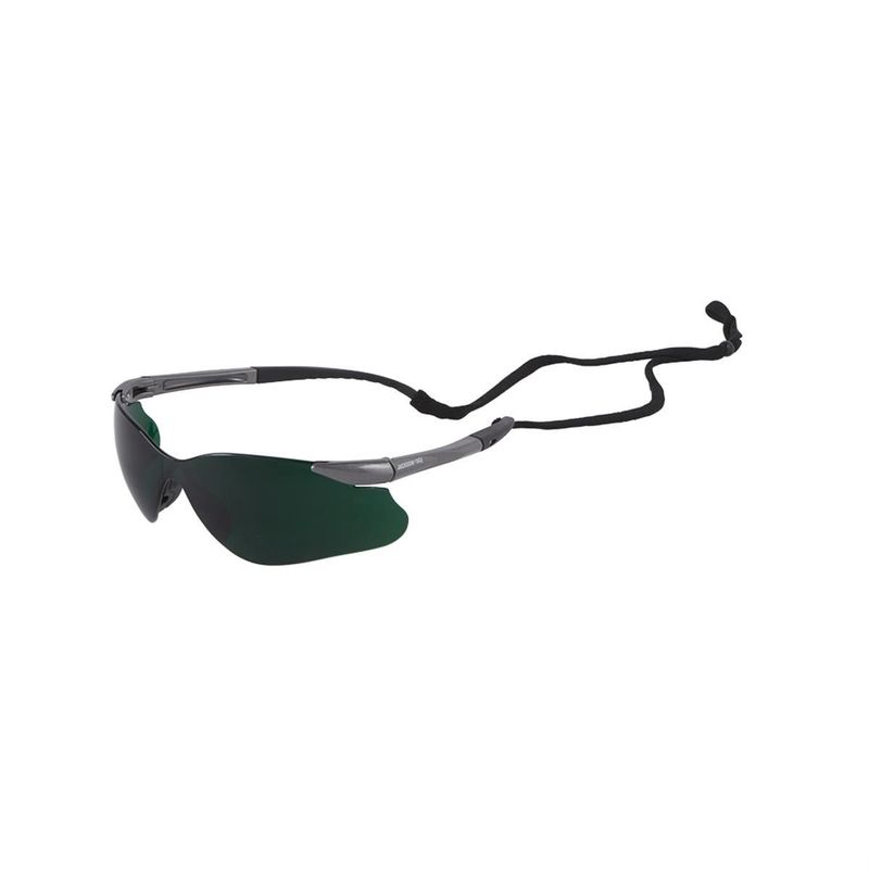 Jackson Safety Glasses - SGf Series - I.R. 5.0 Lens- Gunmetal Frame - Hardcoat Anti-Scratch