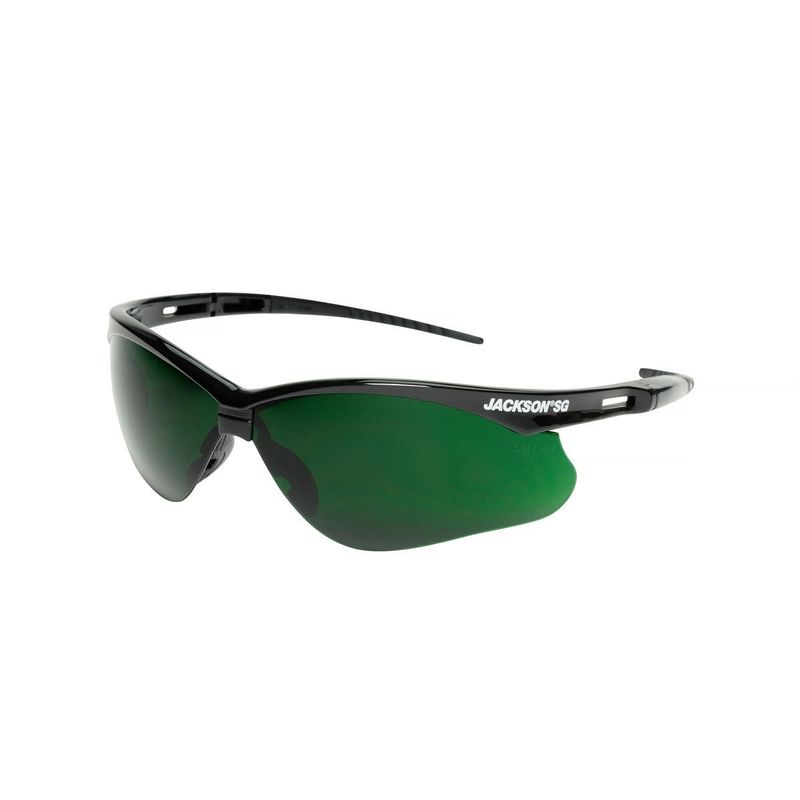 Jackson Safety Glasses - SG Series - I.R 5.0 - Black Frame - Hardcoat Anti-Scratch