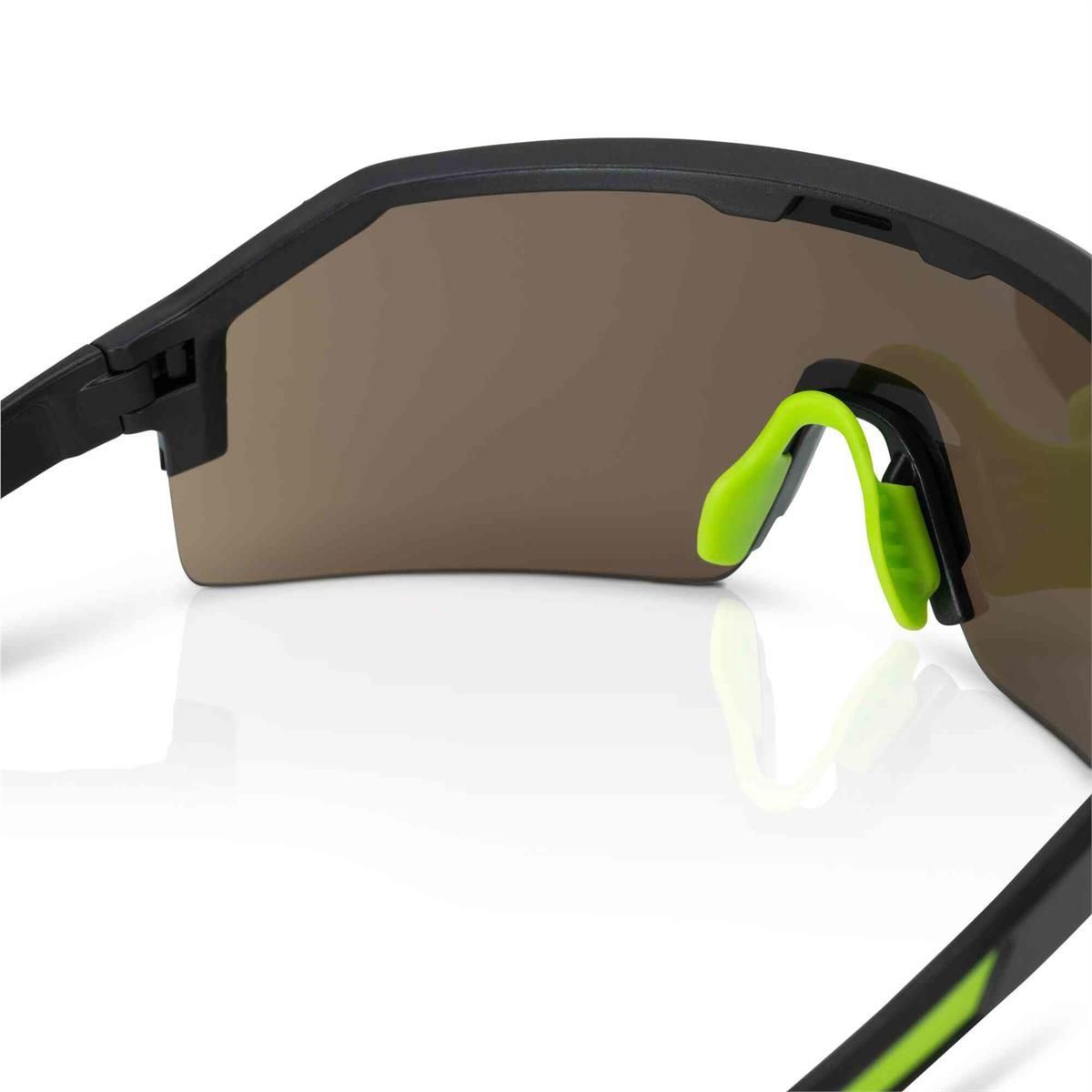 Jackson Safety Glasses - MAXVIEW+ Series - Gold Mirror Lens - Black Frame - Hardcoat Anti-Scratch