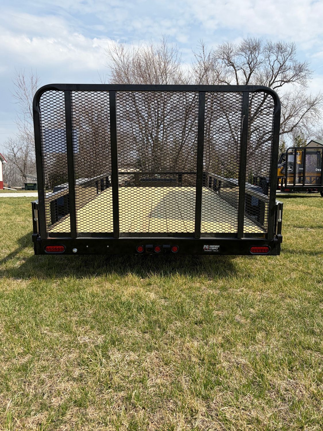 Heartland 16' Tandem Utility Trailer Extra Wide W/ Tool Box