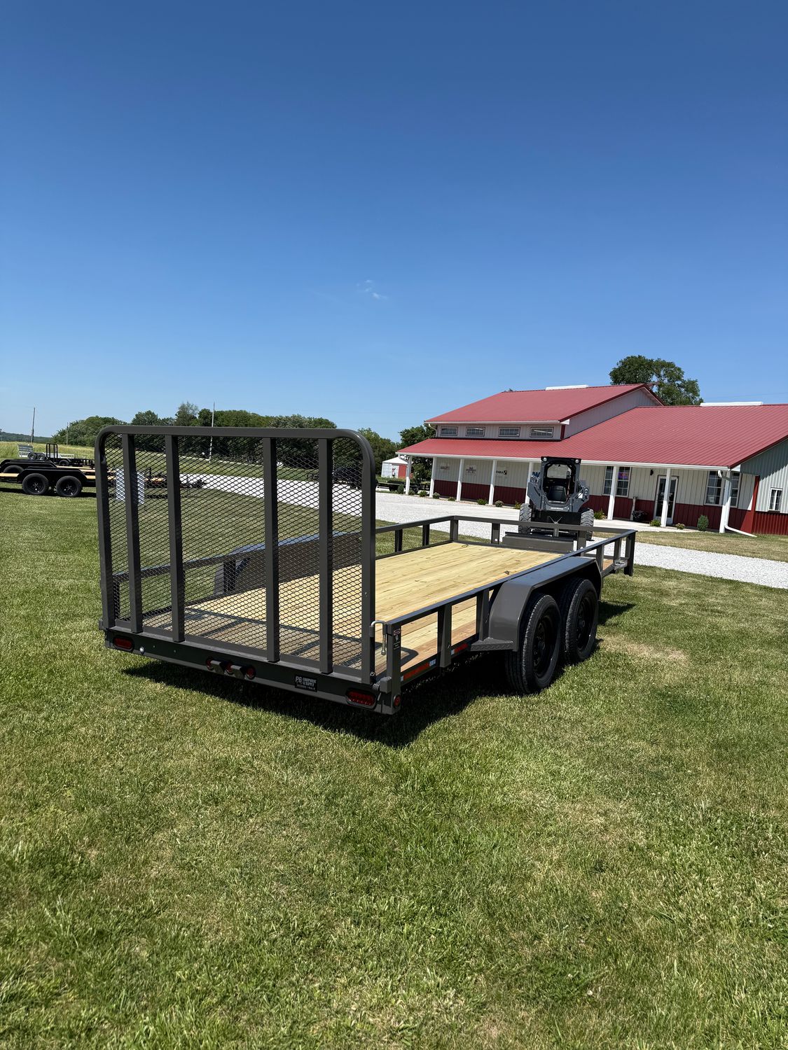 Heartland 16' Tandem Utility Trailer Extra Wide W/ Tool Box