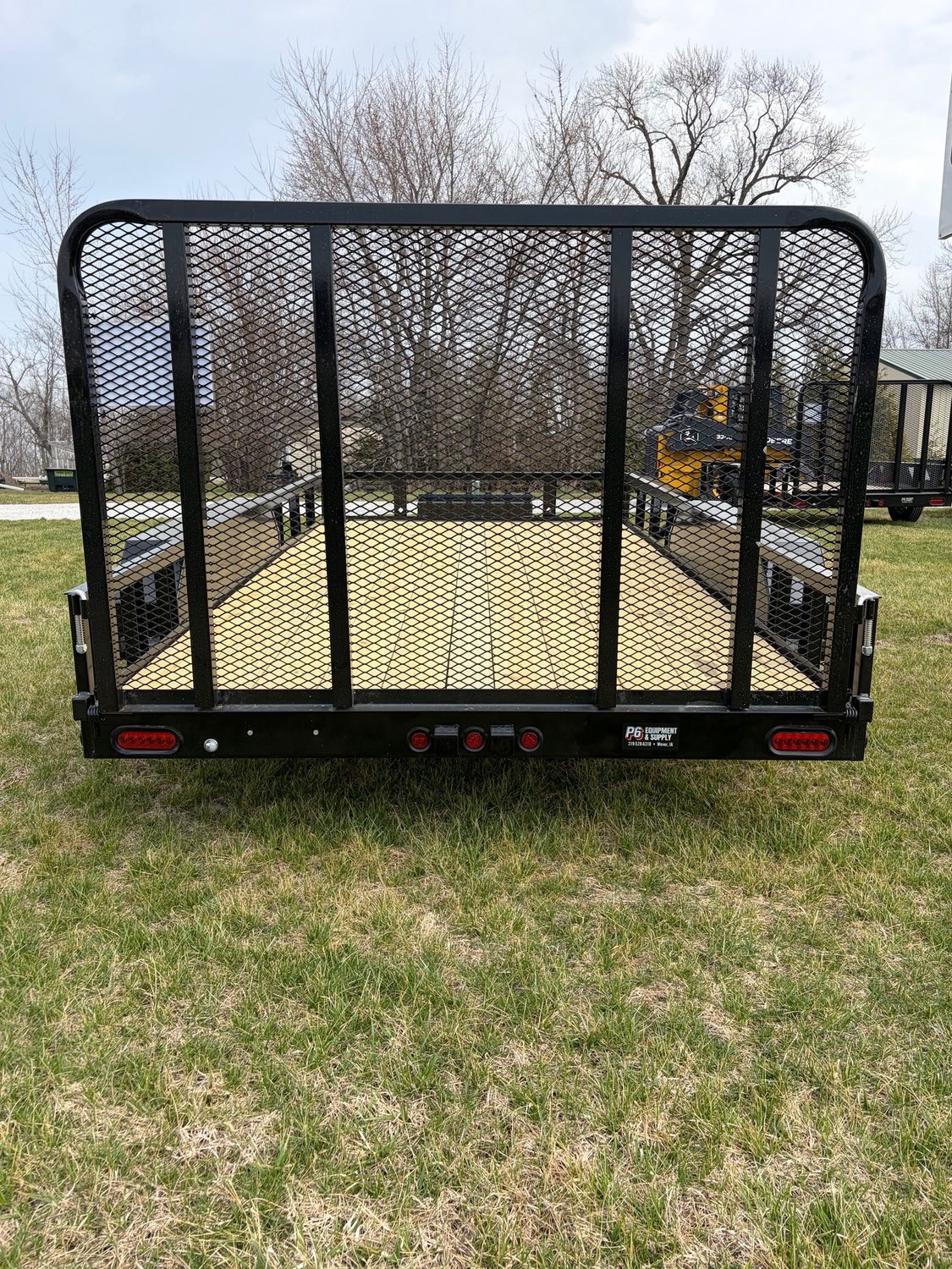 Heartland 14' Tandem Utility Trailer Extra Wide W/ Tool Box