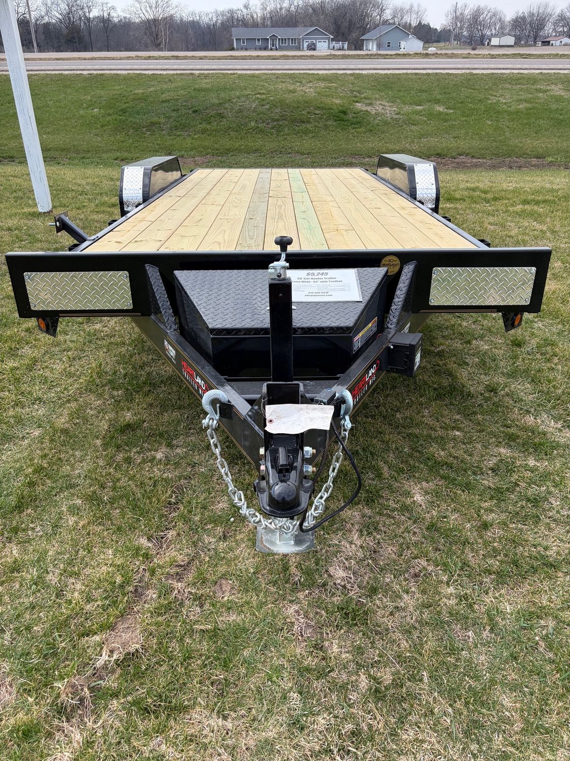 Heartland 20' Car Hauler W/ Tool Box 5200#