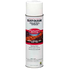 Rust-Oleum M1400 Construction Marking Paint- Individual, Colour: White