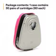 3M™ Organic Vapor Cartridge/Filter 60921- pk of 2
