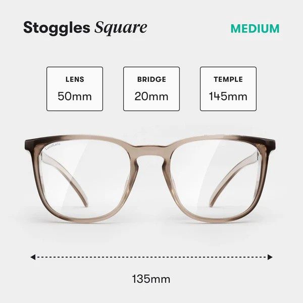 Stoggles Square Safety Glasses