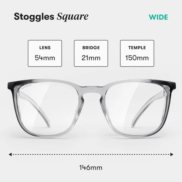 Stoggles Square Safety Glasses