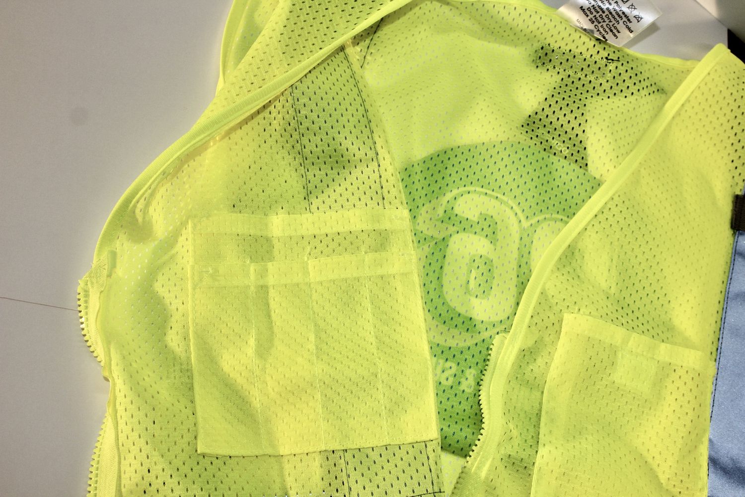 Kishigo Mesh 3-Pocket Safety Vest - Yellow/Lime