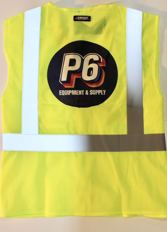 Kishigo Mesh 3-Pocket Safety Vest - Yellow/Lime