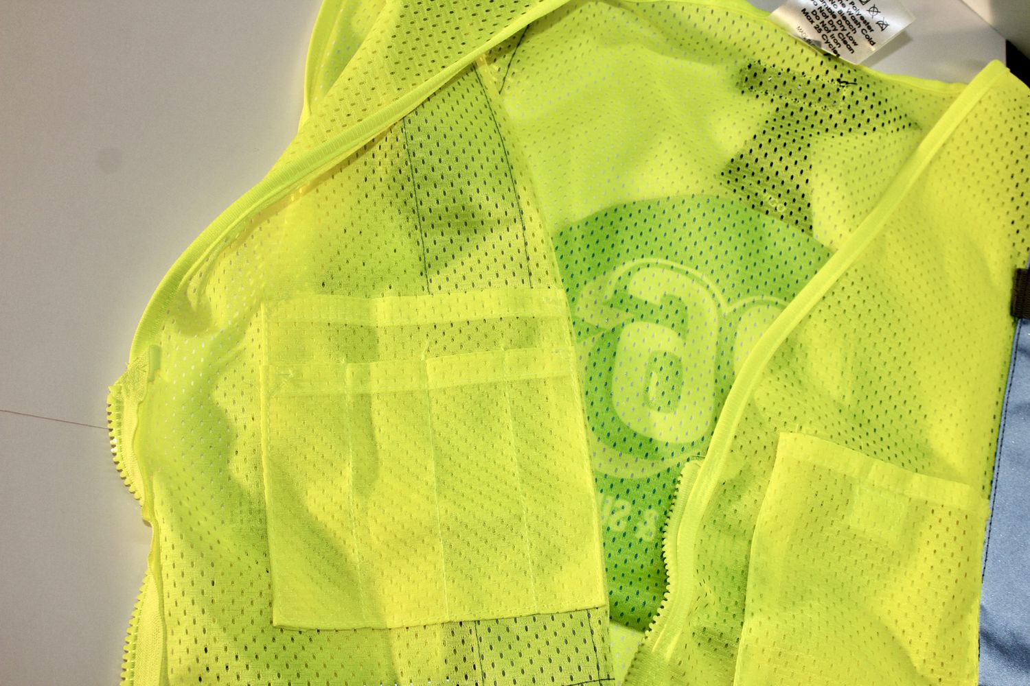 Kishigo Mesh 3-Pocket Safety Vest - Yellow/Lime