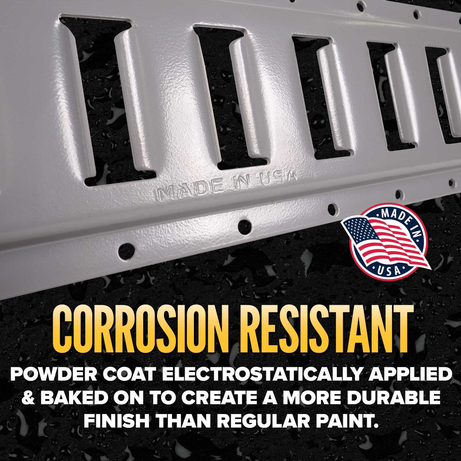 USCC Horizontal E-Track Painted Gray