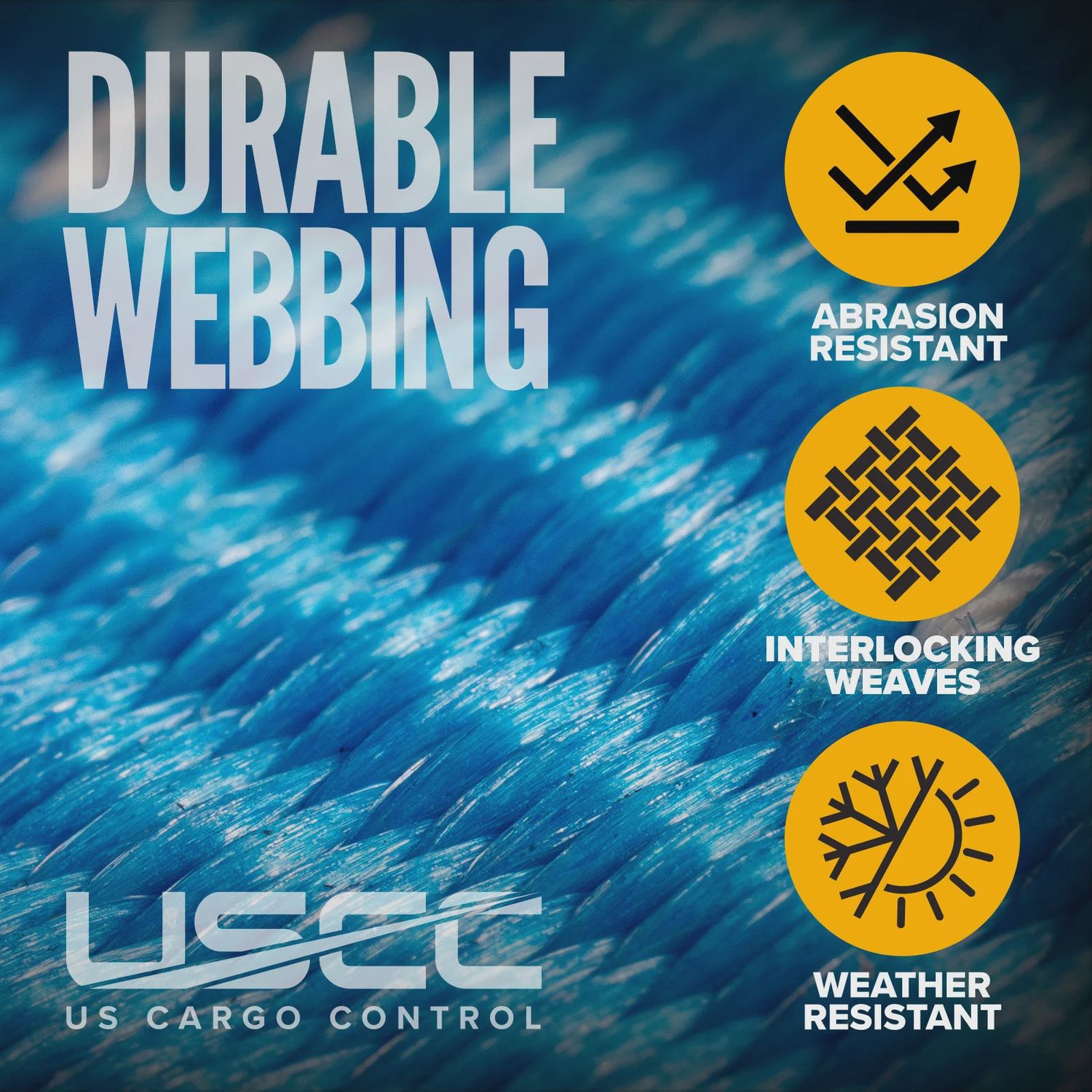 USCC 1" X 15' RATCHET STRAP W/ J-HOOK &amp; D-RING