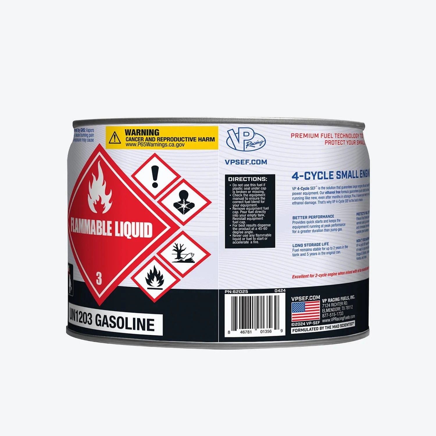 VP 4-Cycle Fuel: Ethanol-Free Small Engine Fuel