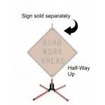 TrafFix Devices Little Buster Sign Stand w/ Roll-up Mounting Bracket (2 per box)