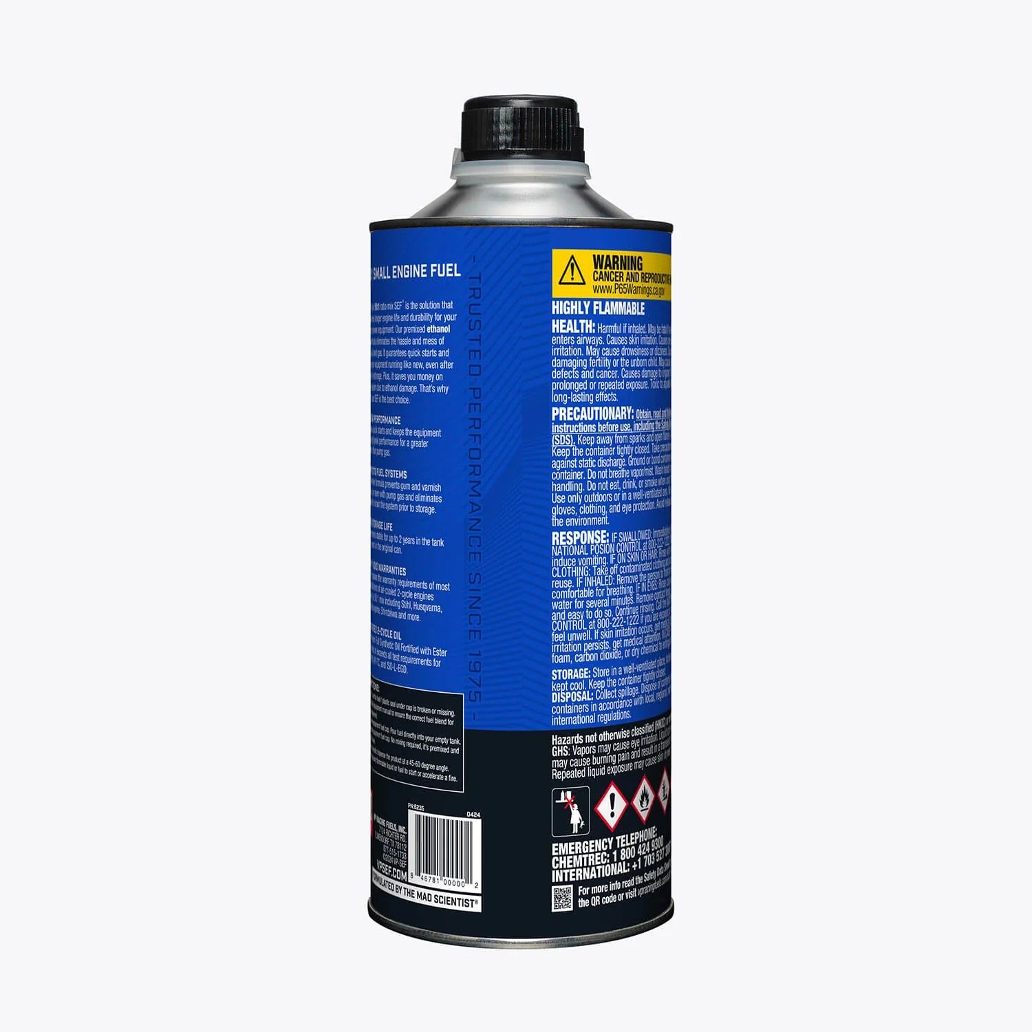 VP 50:1 Fuel Mix: Premixed Ethanol-Free