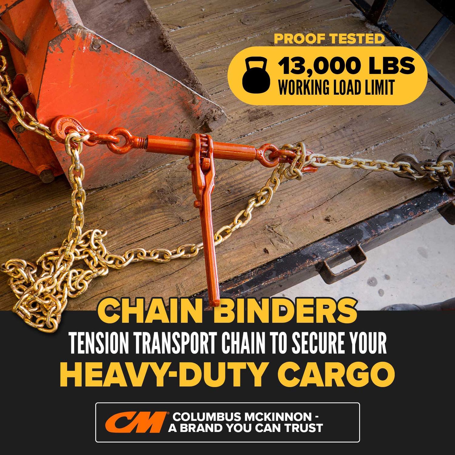 USCC Ratchet Binder - Made in USA