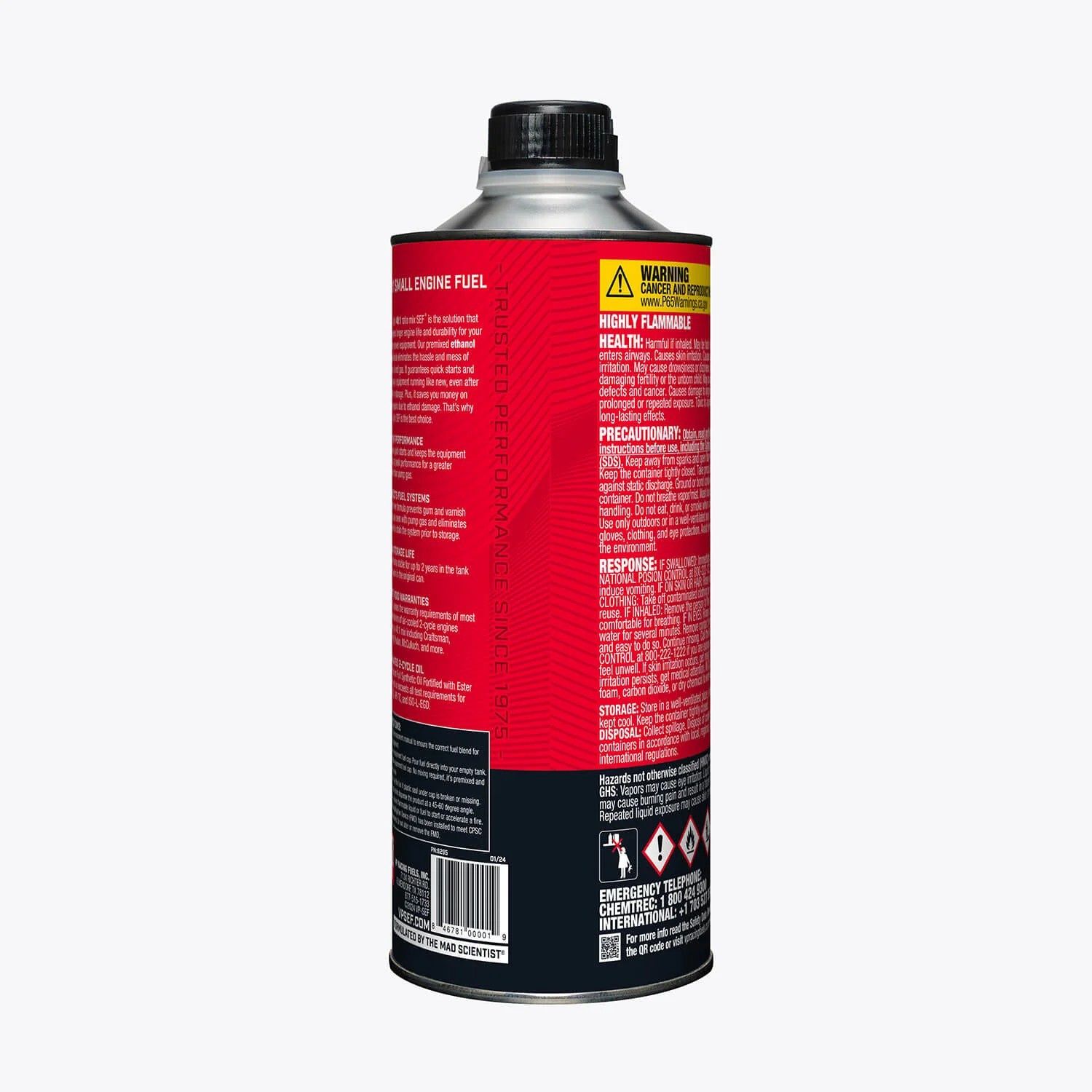 VP 40:1 Fuel Mix: Premixed Ethanol-Free