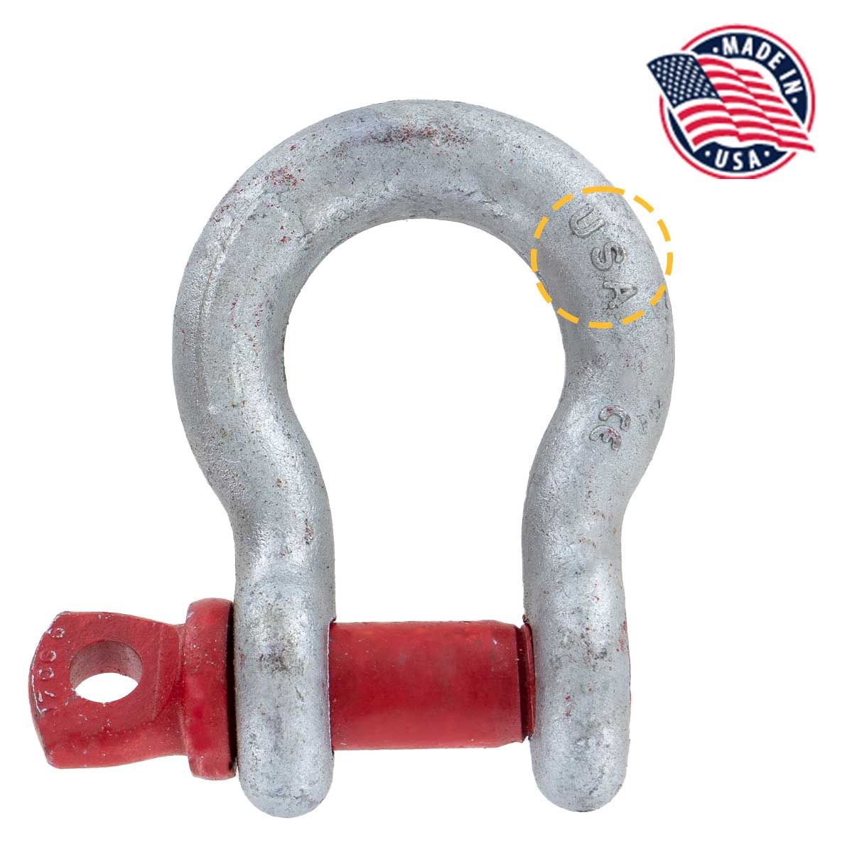 Crosby Anchor Shackle - Screw Pin