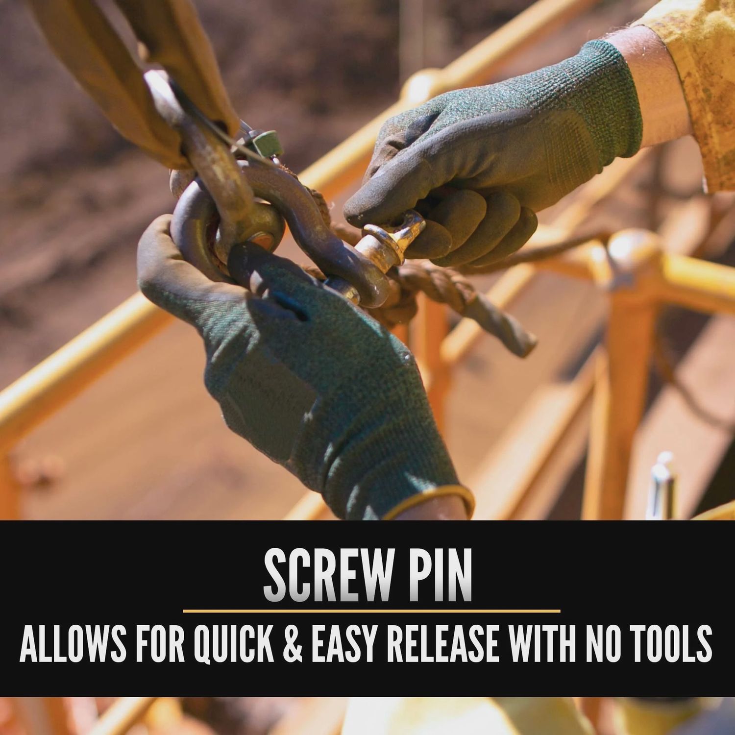 Crosby Anchor Shackle - Screw Pin