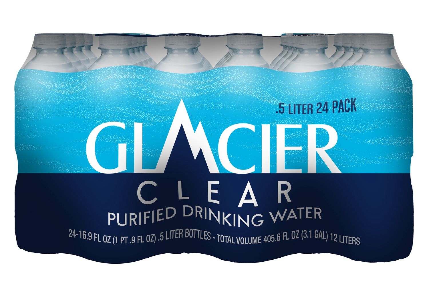 Glacier Clear Purified Water - Case 24pk