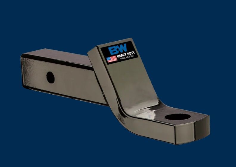 B&amp;W Trailer Hitches Heavy Duty Ball Mount 16K, Drop: 2" Drop, Shank: 2.5"x6" Shank