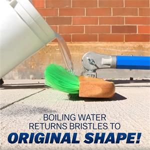 Marshalltown Wood Backed Nylon Concrete Broom