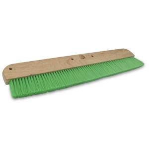 Marshalltown Wood Backed Nylon Concrete Broom, Length: 36"