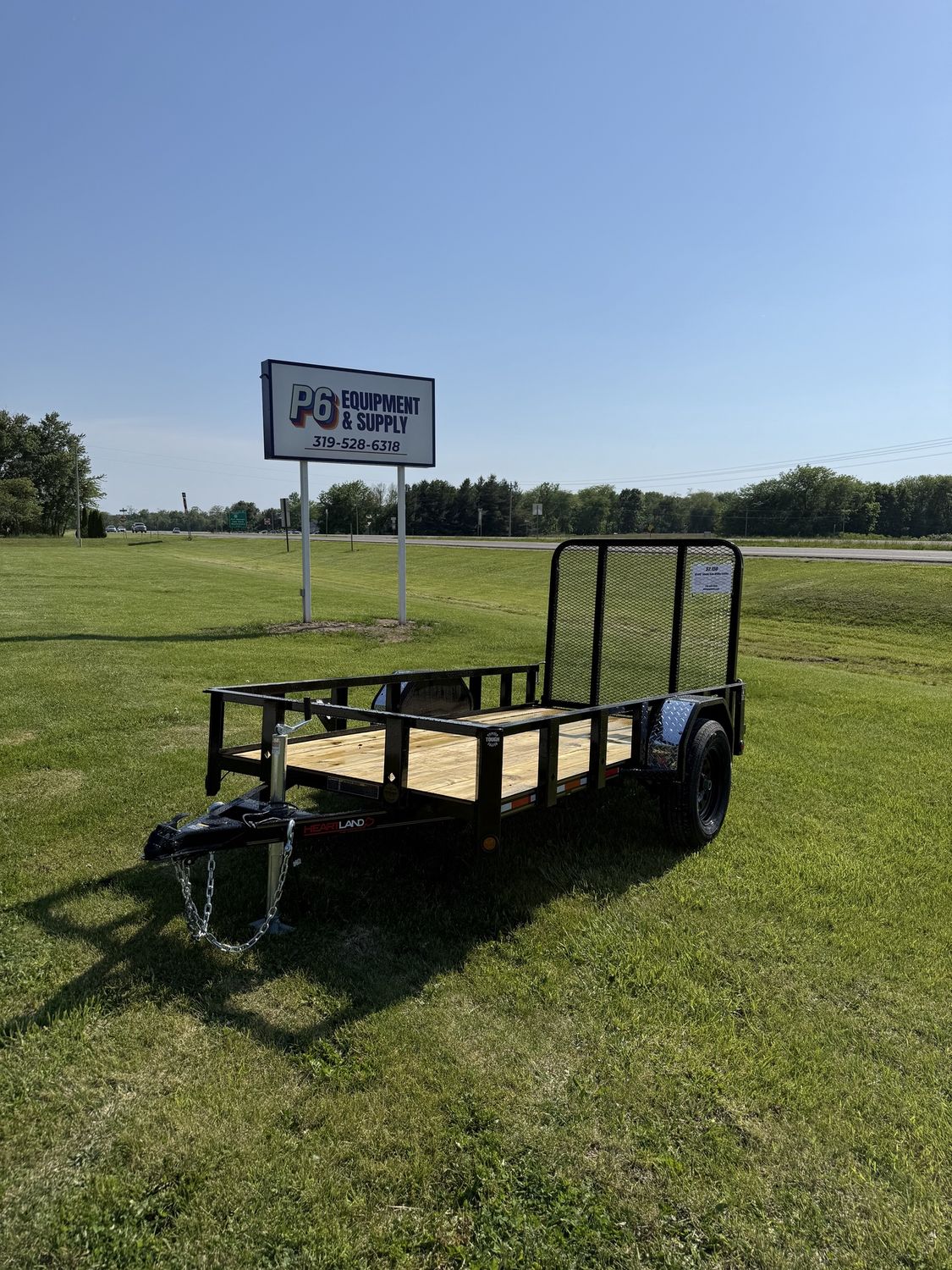 Heartland 10'x5' Single Utility Trailer