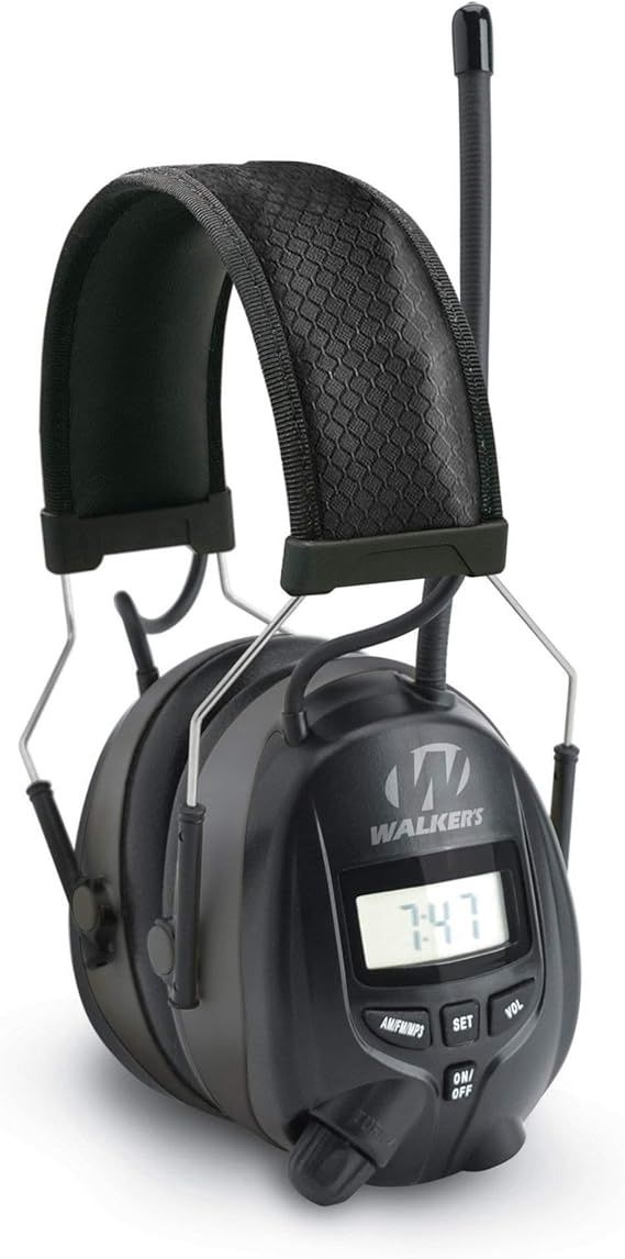 Walker's Digital AM/FM Radio Muff