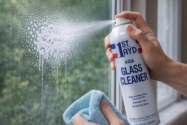 1ST AYD Foaming Glass Cleaner, Ammonia Free, 19oz Can