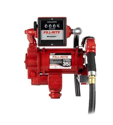 Fill-Rite 35 GPM Super High Flow Pump 1"x18"