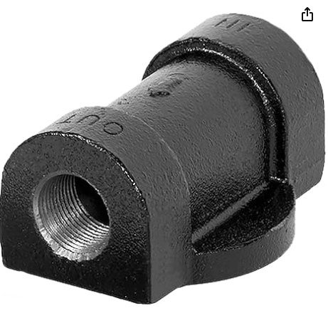 Fill-Rite 1200KTG9075 Universal Cast Iron 3/4 Inch Filter Head w/ Pipe Extension