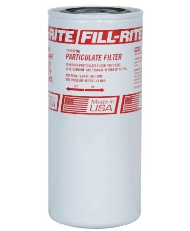 Fill-Rite F1810PM0 3/4" 18 GPM (68 LPM) 10 Micron Particulate Spin-On Fuel Filter