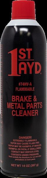 1ST AYD Brake &amp; Metal Parts Cleaner High VOC, 14 oz, Individual Can