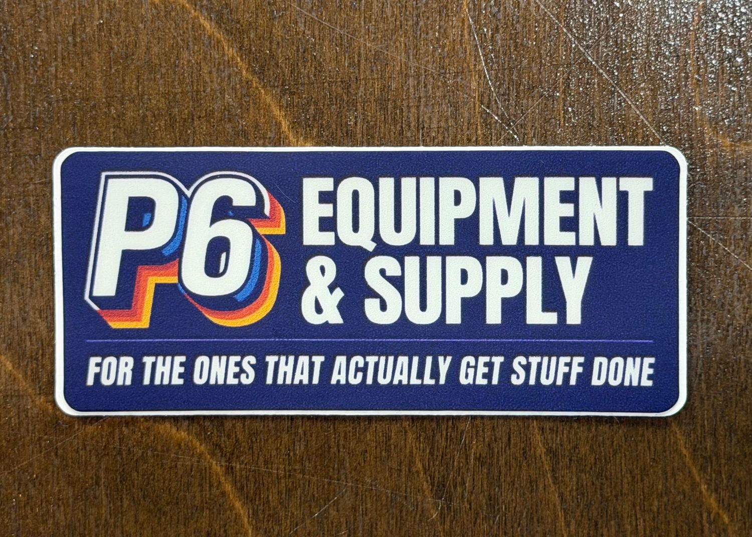 P6 Sticker