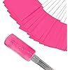 Zozen 100Pack Fluorescent Pink Marking Flags
