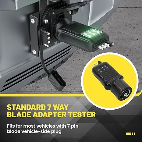 Oyviny 7 Pin Trailer Plug Tester &amp; 4 Pin Trailer Tester