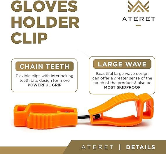 ATERET Glove Clips