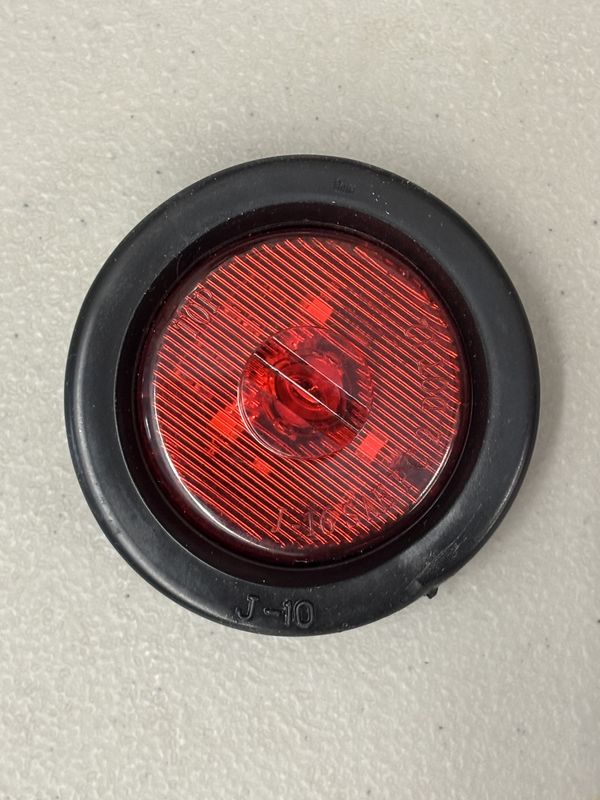 LED Marker Light 2" Round, w/ Rubber Grommet