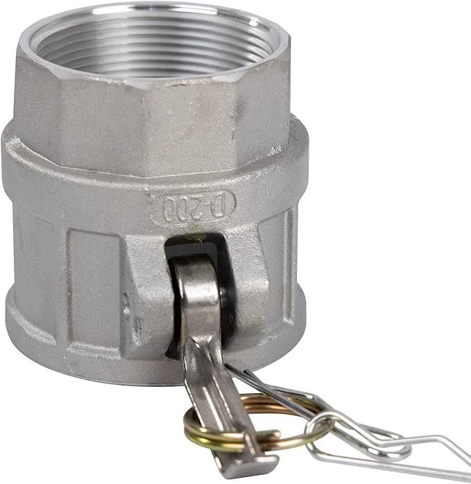 Quafwia Aluminum Camlock (2" part D) Cam &amp; Groove Hose Fittings