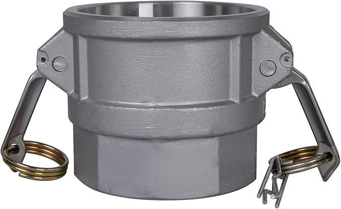Quafwia Aluminum Camlock (3" part D) Cam &amp; Groove Hose Fittings