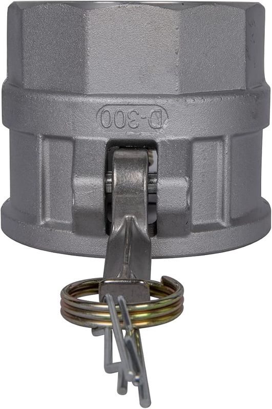 Quafwia Aluminum Camlock (3" part D) Cam &amp; Groove Hose Fittings