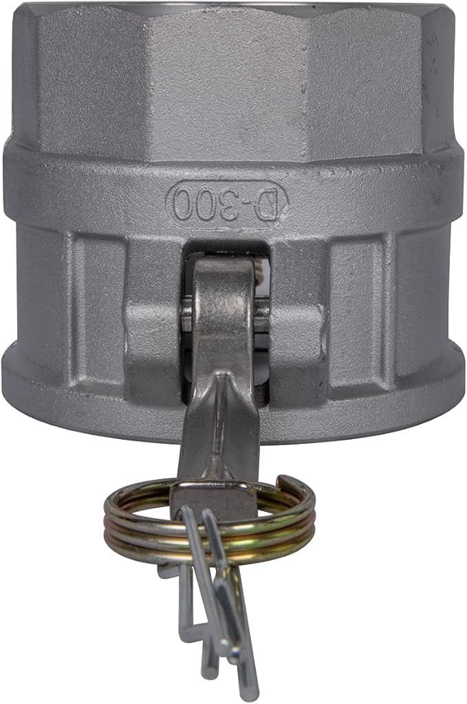 Quafwia Aluminum Camlock (3" part D) Cam &amp; Groove Hose Fittings