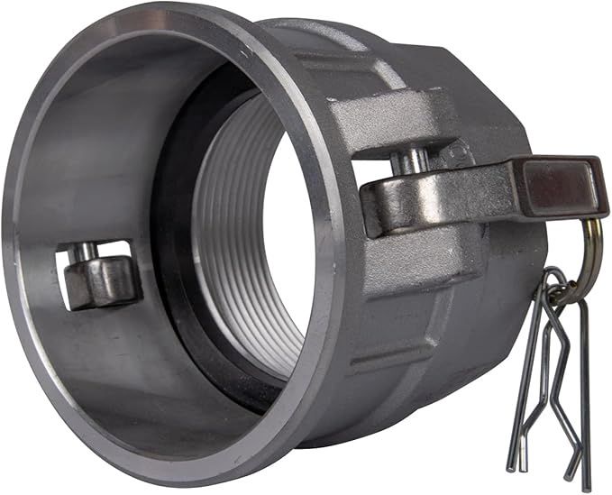Quafwia Aluminum Camlock (3" part D) Cam &amp; Groove Hose Fittings