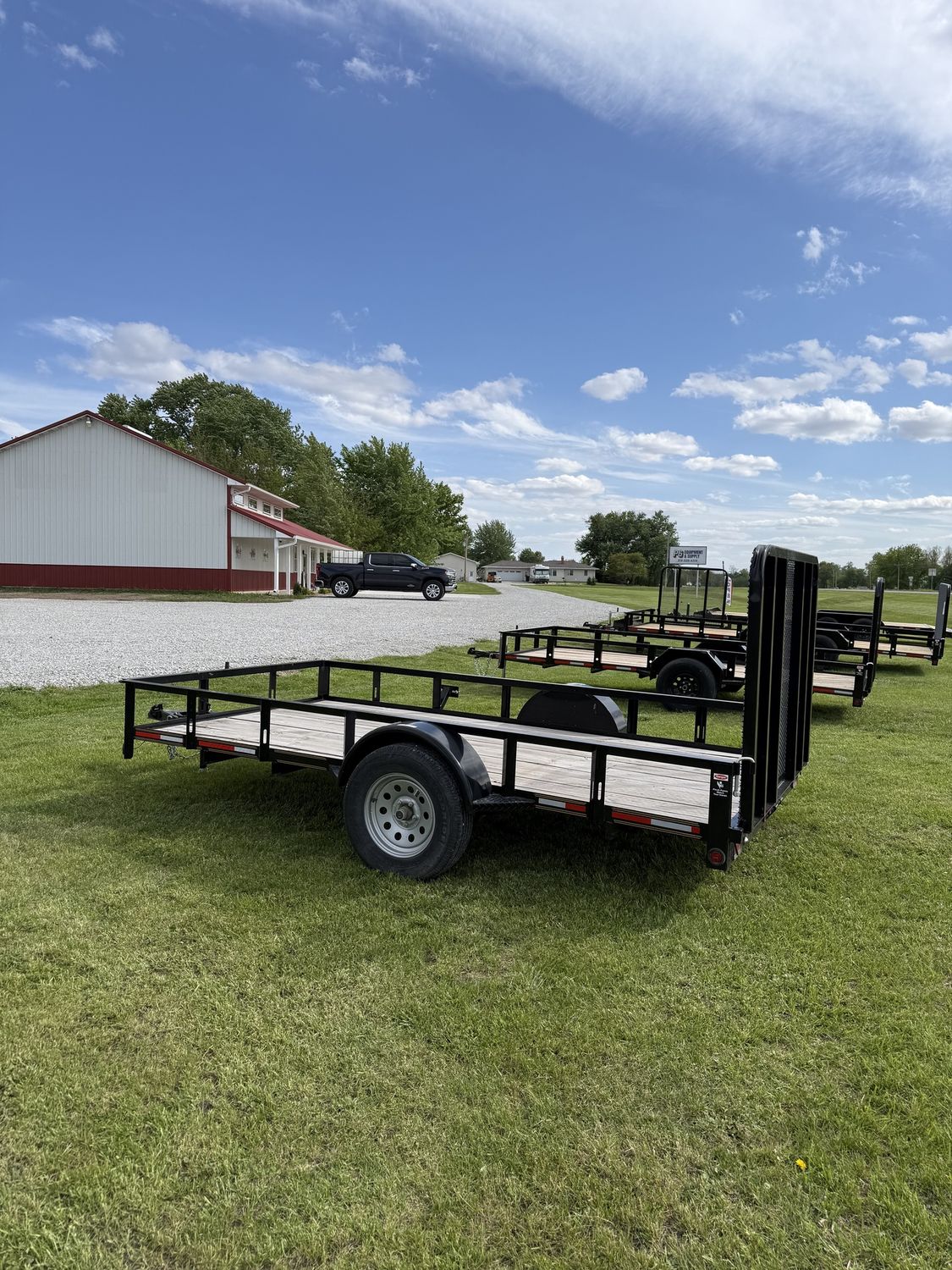 Heartland 2022 Used 12' Single 3.5K GVW Trailer