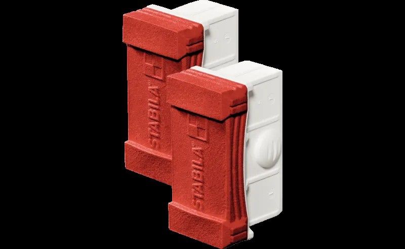 Stabila® Type 196/96 M Level End Caps, 2 pieces