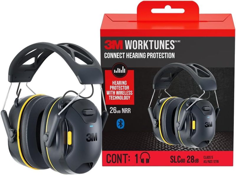 3M WorkTunes Hearing Protector with Bluetooth
