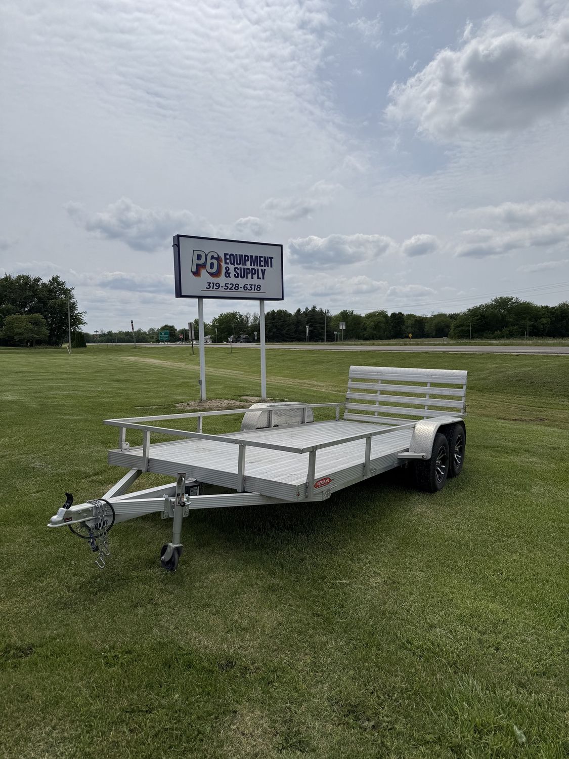 Cherokee MFG 2024 16' Aluminum Tandem Utility Trailer
