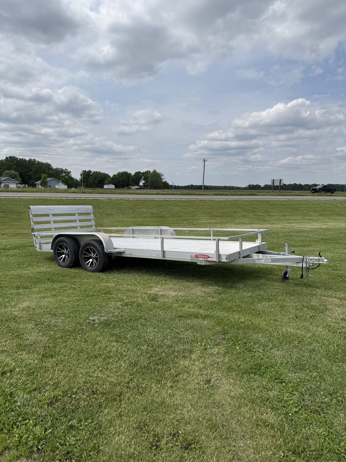 Cherokee MFG 2024 16' Aluminum Tandem Utility Trailer