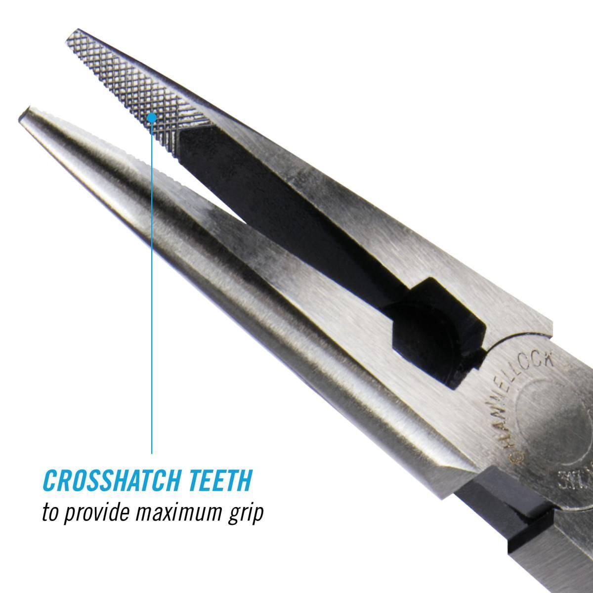 Channellock 317 8 Inch Long Nose Pliers with Side Cutter